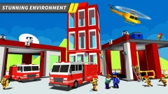 NY City Firefighter Station Craft & Simulation (ВЗЛОМ, все уровни разблокированы) screenshot 5