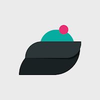 Creamy Blacker : icon pack screenshot 1