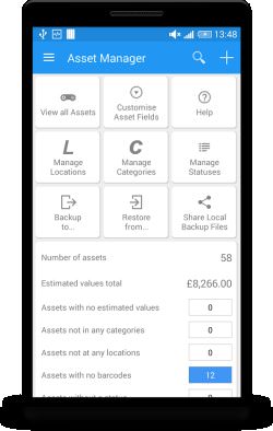 Asset Manager screenshot 1