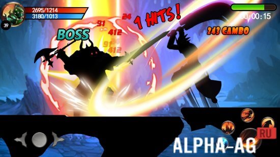 Взломанный Legend of Shadow Revenge screenshot 2