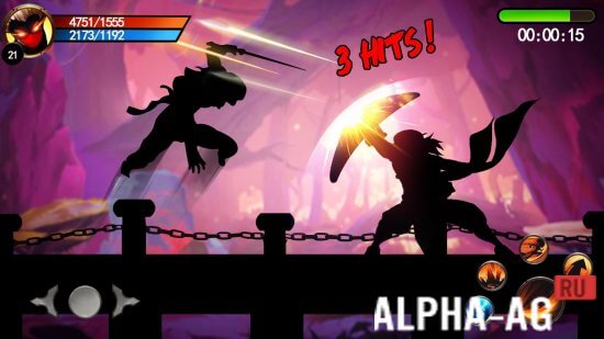 Взломанный Legend of Shadow Revenge screenshot 3