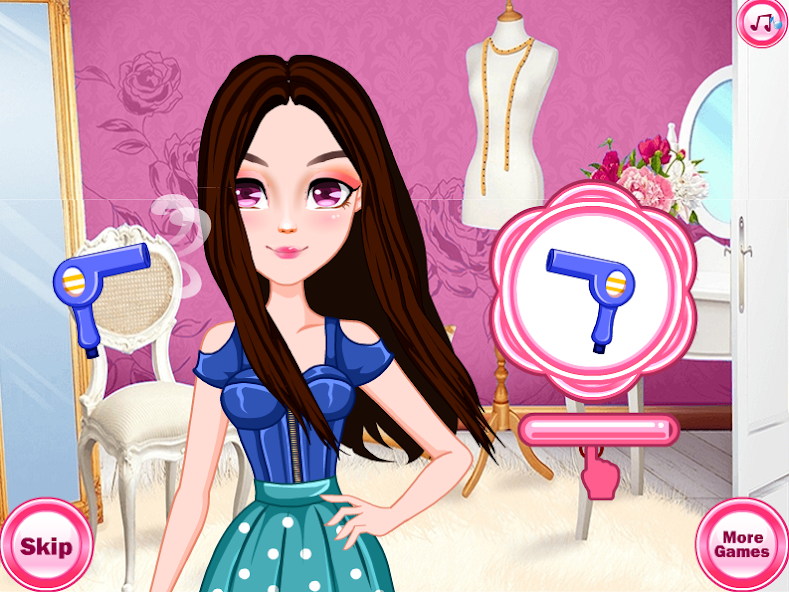 Braid Hair Salon - Girls Games