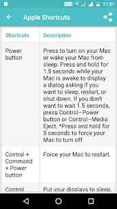 Keyboard Shortcuts screenshot 5