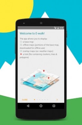 E-walk - Offline maps 1.0.43 screenshot 1