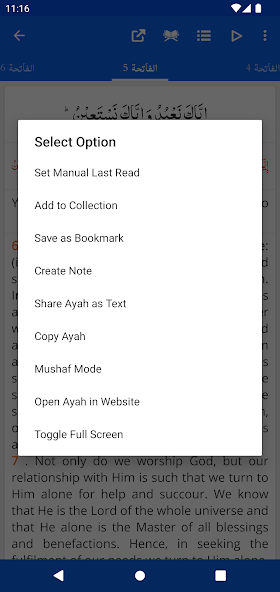 Tafheem ul Quran screenshot 3