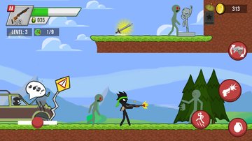 Stickman vs Zombies screenshot 8