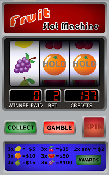 Fruit Slot Machine screenshot 2