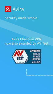 Avira Phantom VPN screenshot 1