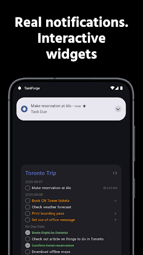 TaskForge screenshot 2