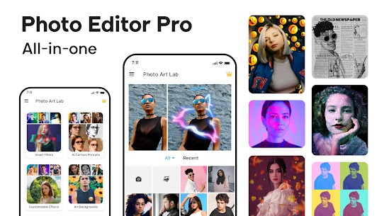 Photo Lab - AI Photo Editor, screenshot 1