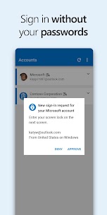 Microsoft Authenticator screenshot 1