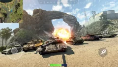 TANK BATTLE ROYALE gameplay screenshot 5