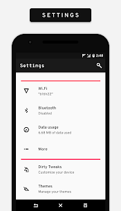 Alined Substratum Theme screenshot 3