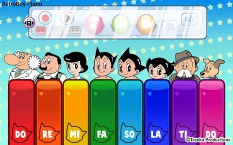 Astro Boy Piano screenshot 2