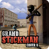 Скачать Grand Stickman Cover V screenshot 1