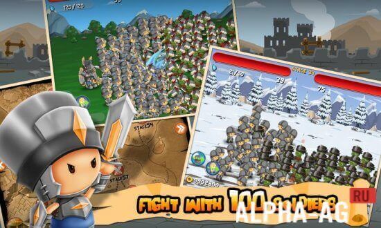 Взломанный A Little War screenshot 3
