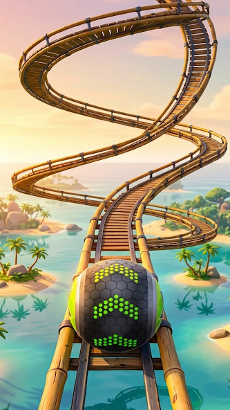 Ocean Rolling Balls screenshot 1