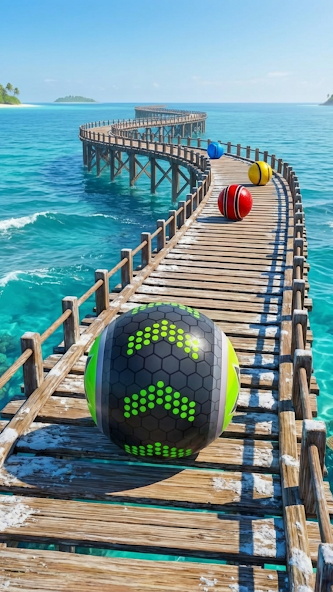 Ocean Rolling Balls screenshot 2