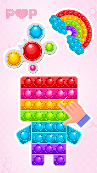 Pop it Coloring screenshot 3