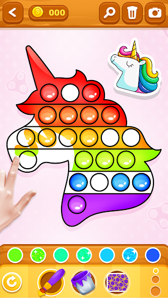 Pop it Coloring screenshot 4
