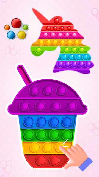 Pop it Coloring screenshot 5