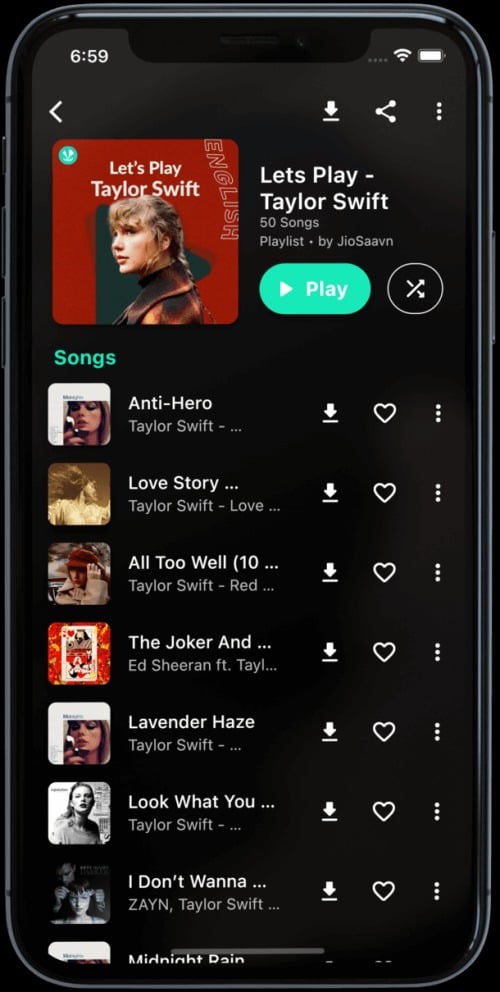 BlackHole Music screenshot 1