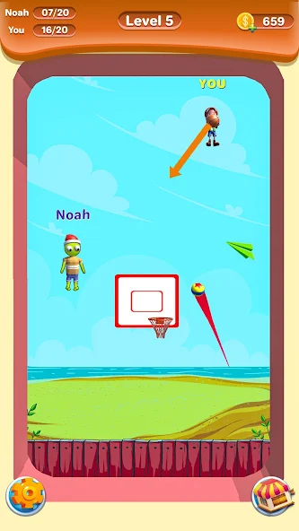 BasketBattle screenshot 2