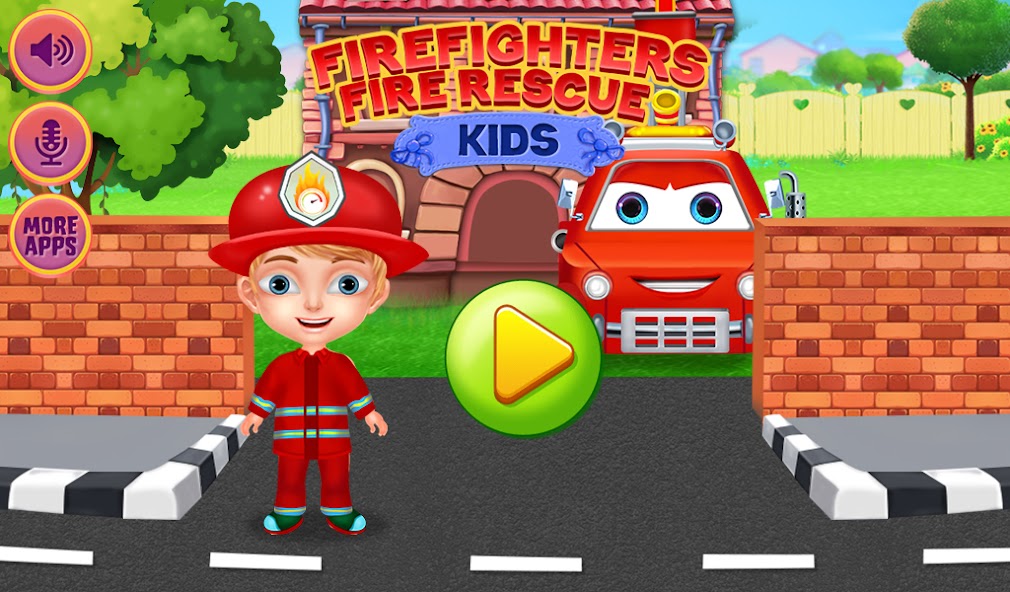 Fire Fighter Fire Rescue Kids screenshot 1