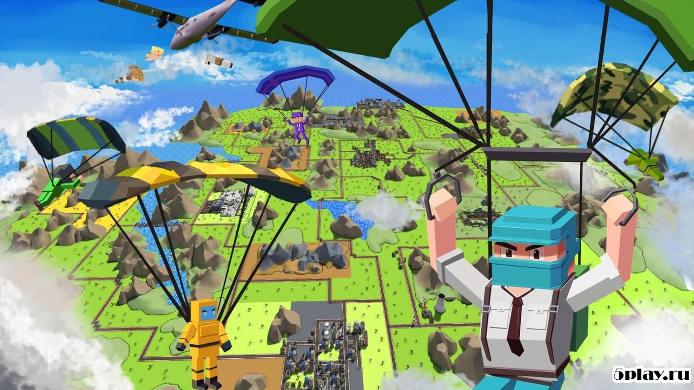 Pixels battle royale