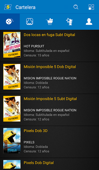 Supercines screenshot 1