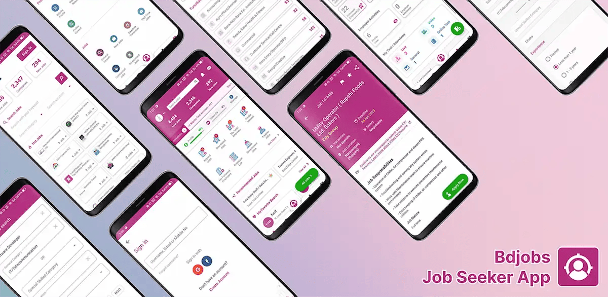 Bdjobs interface preview 6