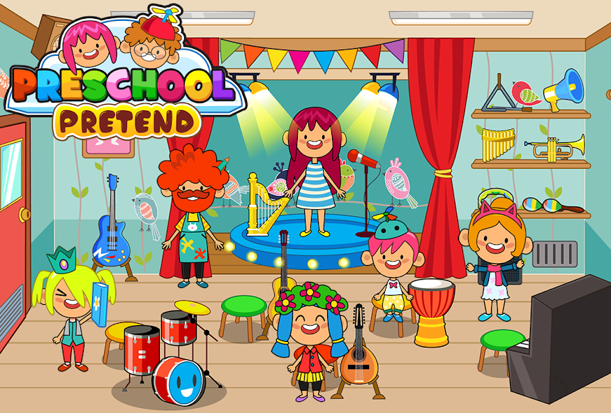 Pretend Preschool screenshot 4