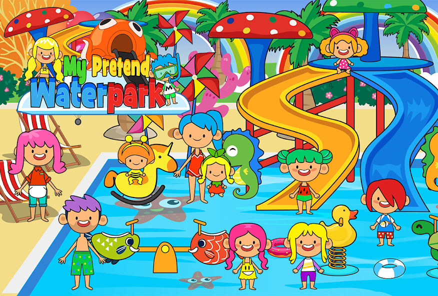 Pretend Hotel Waterpark screenshot 2