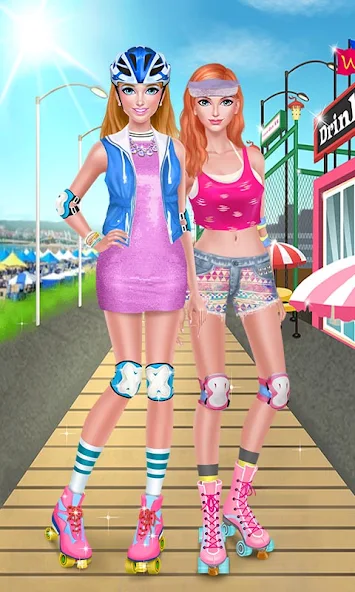 Roller Skate Chics: Girls Date Screenshot 5