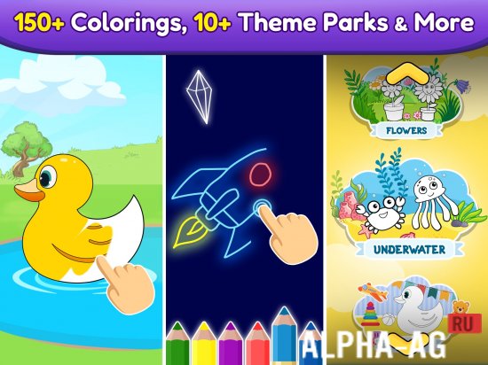 MOD Coloring Games for Kids: Ages 2-5 screenshot 2
