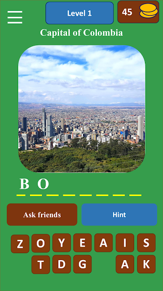 Guess the World Capitals Quiz screenshot 3