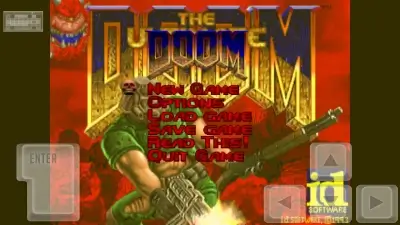 DOOM gameplay screenshot 2