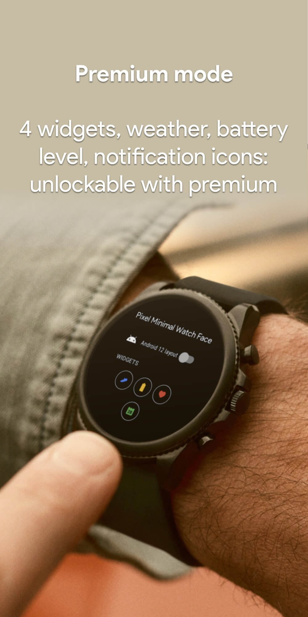 Pixel Minimal Watch Face screenshot 7