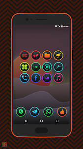 Lux Dark - Icon Pack, screenshot 2