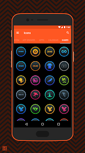 Lux Dark - Icon Pack, screenshot 5