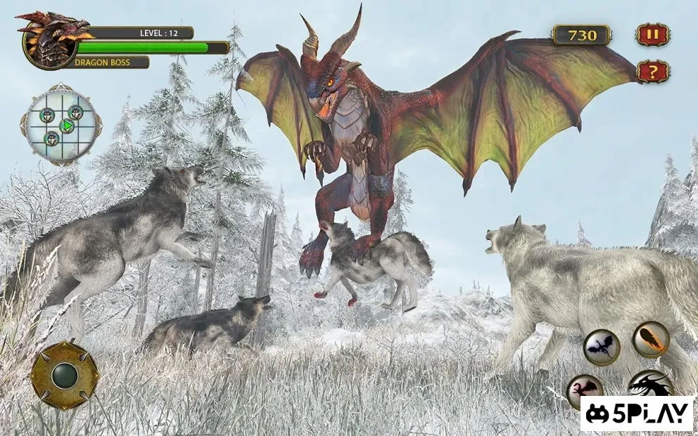 Dragon Simulator Attack 3D Game