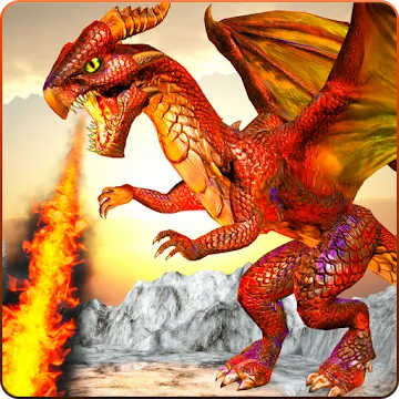 Dragon Simulator Attack 3D Game screenshot 1