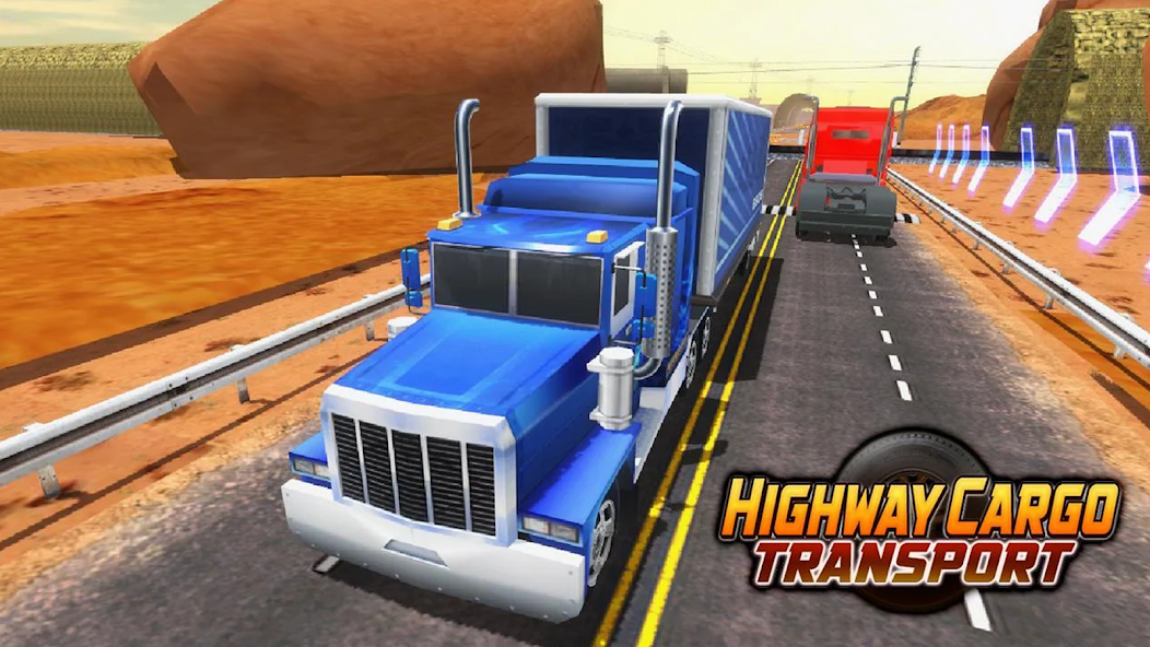 Highway Cargo Transport Simulator screenshot 1