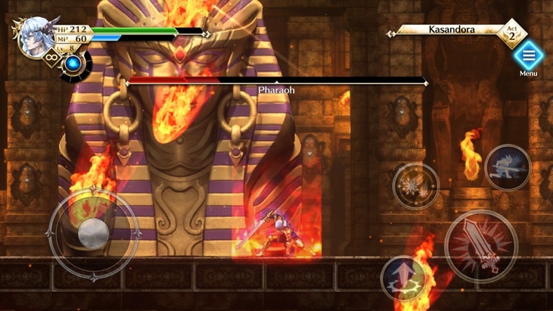 Actraiser Renaissance gameplay screenshot 2