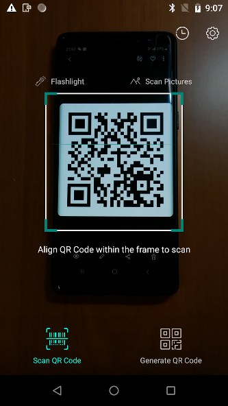 QR Code Reader screenshot 1