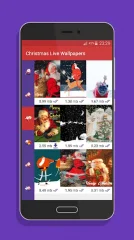 Santa Live Wallpapers screenshot 4