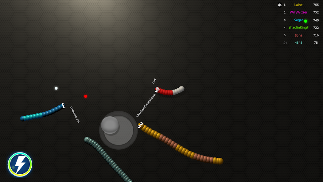 Worm War: Slither Zone io screenshot 2