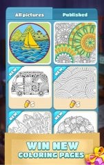 Coloring Book Blast screenshot 3