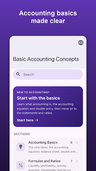 Basic Accounting Concepts screenshot 1