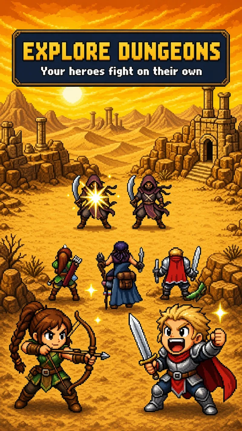 Pixel Adventure: Idle RPG Screenshot 5